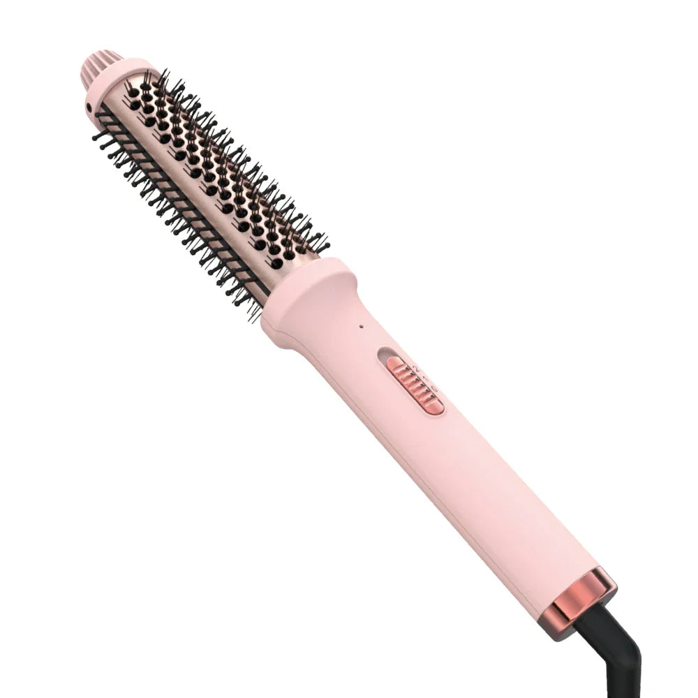 Curling lron Brush 2 in 1 Electric Hair Comb Negative lon Hair Dryer Styling Appliances Portable Professional Hair Strai