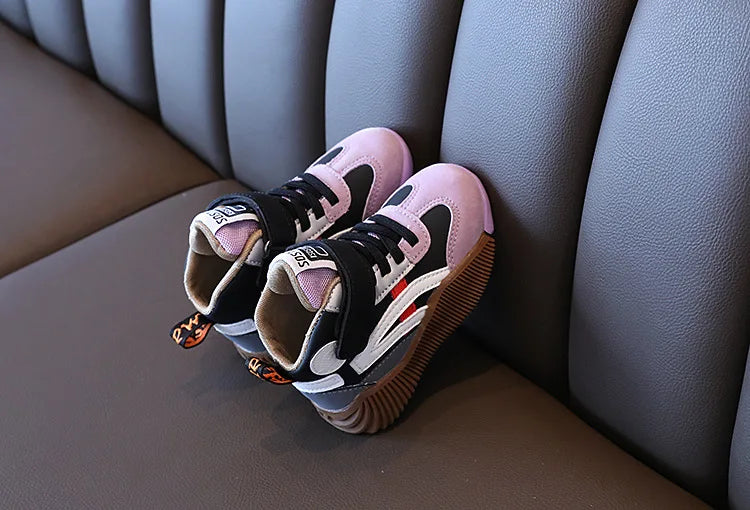 Kids Sneakers Sport Running Casual Breathable Shoes Spring Autumn Baby Boys Soft Non-Slip Children Sport Shoes Basketball Shoes