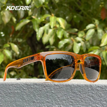 Unisex Square Sunglasses Polarized Coated Lens Suitable For Driving Fishing Sunglasses Anti-Blue Light Computer Eyeglasses