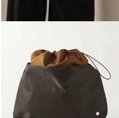Women Bags 2025 New Nylon Korean Fashion Spring Cloud Shaped Shoulder Bag Handbag High-Capacity