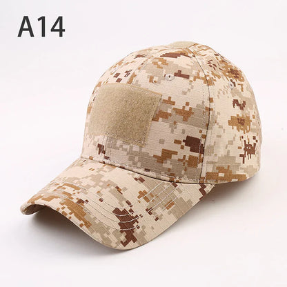 Baseball Caps Camouflage Tactical outdoor Soldier Combat Paintball Adjustable Hat