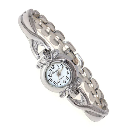 Luxury Woman Lady Pendant Bangle Bracelet Wristwatches Young Female Girls Waterproof Gifts Thin Strap Watches gold watch women