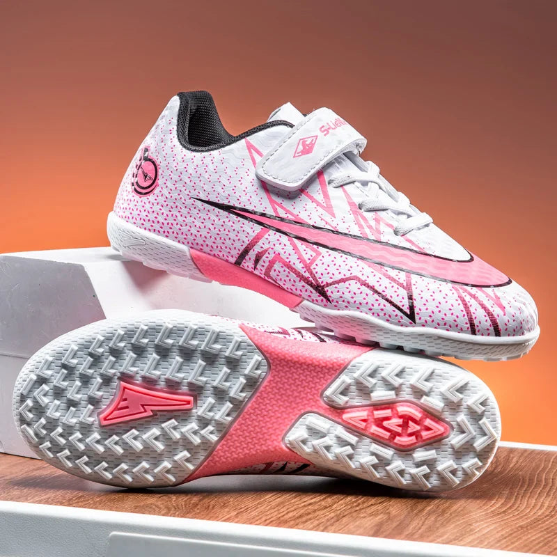 Soccer Cleats Boys Youth Training Football Cleats Athletic Outdoor Girls Soccer Shoes Kids Football Shoes for Little/Big Kid