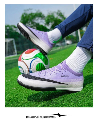 New Men Football Boots Futsal Cleats Unisex Soccer Shoes Hot Sale High-quality Professional Women Ultralight TF/FG Sneakers