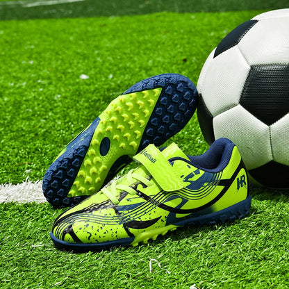 Soccer Shoes with Rubber Soles for Kids, Multicolor FG & TF Training Styles