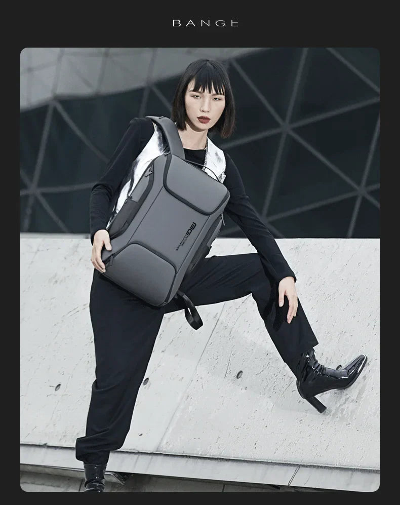 Business USB Charging Smart Backpacks Fits 15.6 Inch Laptop Commute Backpack WaterProof Carry On Bag for Men Travel Bags