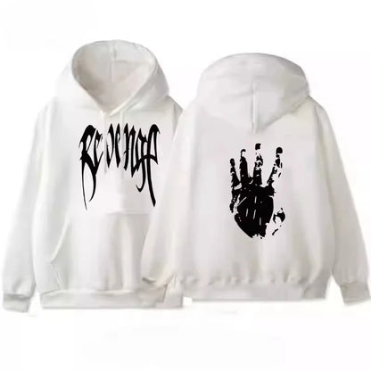 Unisex Hoodies cool hip hop sweater terror Karl metal pullover fleece hooded sweatshirt for men women FTP rap xxx Tentacion