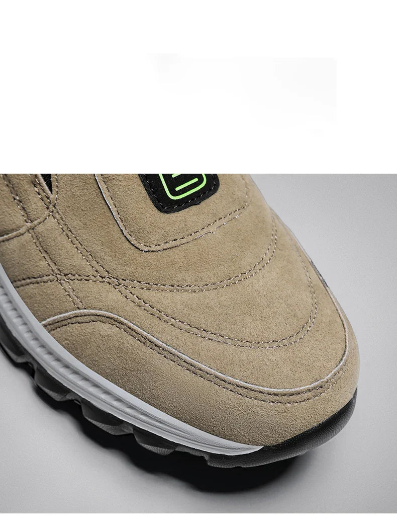 Outdoor Comprehensive Training Shoes Casual Men's Shoes Breathable Suede Leather Shoes Non-slip Walking Shoes Sports Shoes