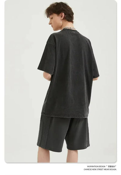 T-shirt Oversized Man Women Short Sleeve Tee Anime Printed Casual Tops Summer Y2k