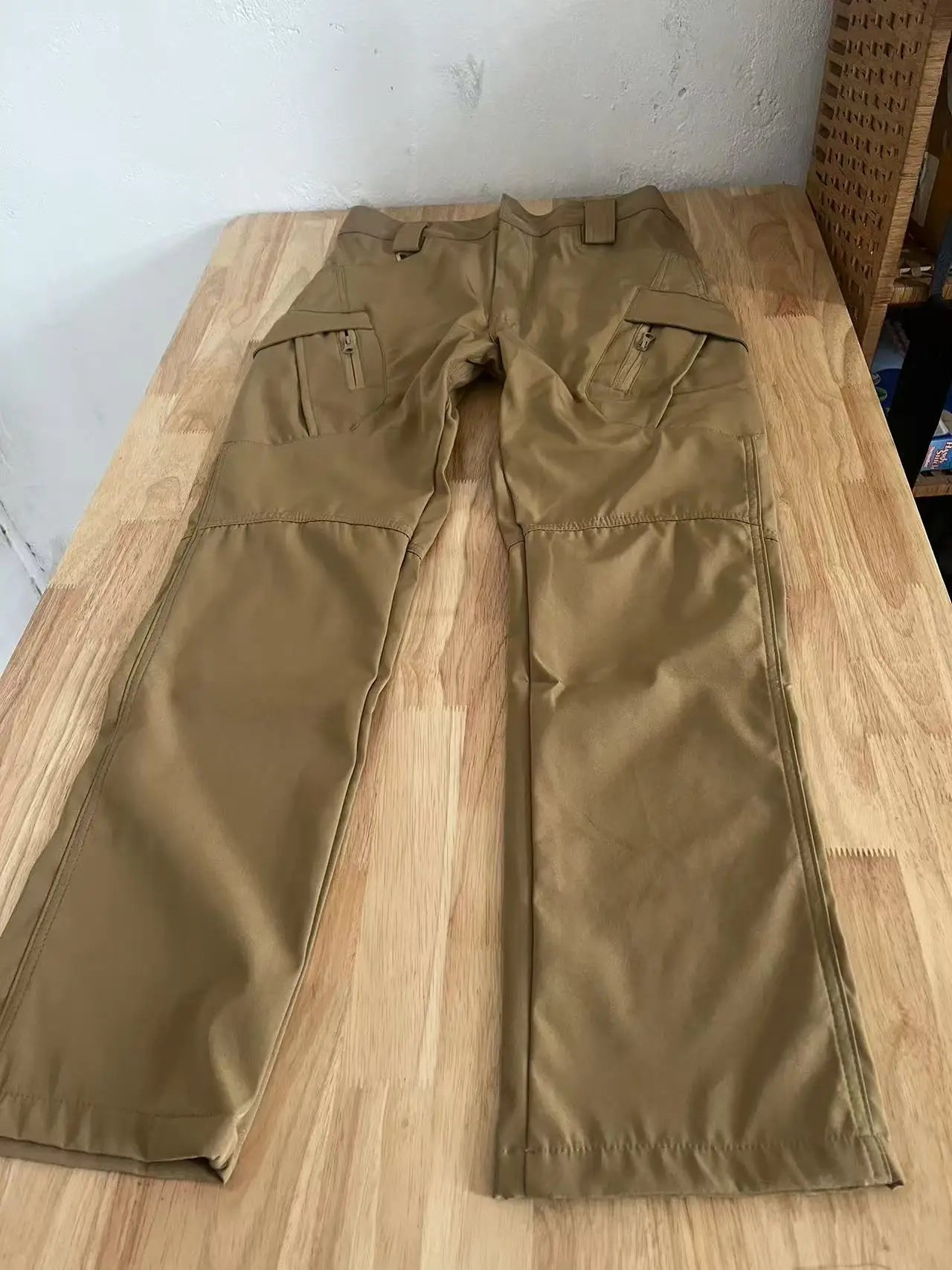 Men Elastic Military Spring Autumn Tactical Pants Camping Hiking Trekking Climbing Sharkskin Cargo Trousers Quick Dry Sports