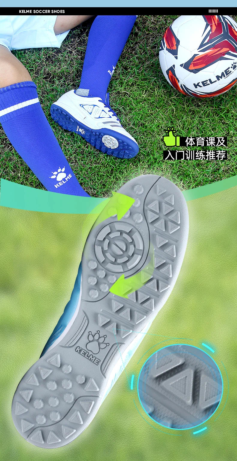 Children's Soccer Shoes Men's Adult Nail Anti Slip Soccer Boots Elementary School Anti Slip Tf Football Shoes