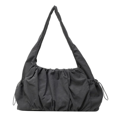 Hot Selling Fashion Nylon Pleated Women's Crossbody Bag 2026 New Casual Trend Versatile Large Capacity Tote Women's Shoulder Bag