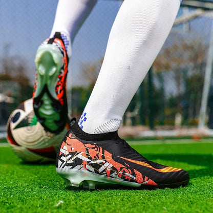 Hot Selling Soccer Shoes Society Professional Grass Training Original Football Field Boots Cleats Indoor Non Slip Futsal Sneaker