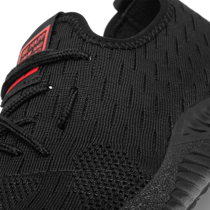 Mens Safety Shoes Breathable Steel Toe Cap Boots Anti-smashing Anti-smash Safety Work Shoes Lightweight Men Women Work Sneaker