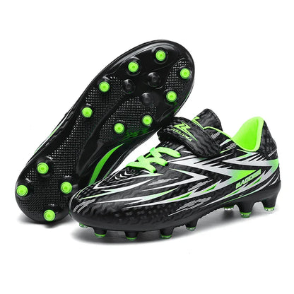 New Kid Professional Football Boots Soccer Shoes Match Boys Sports Shoes Comfortable Sneakers Match Outdoor Non-Slip Unisex