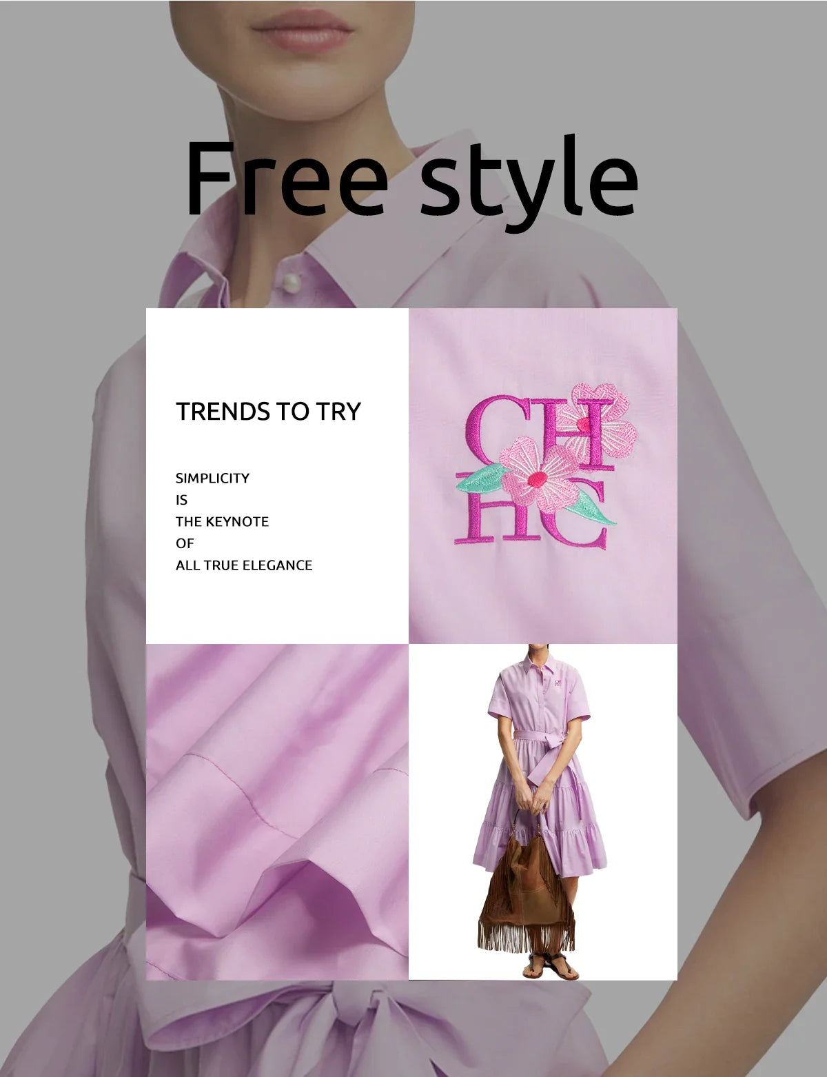 Women Dress Summer Office Lady Elegant Long Sleeve Solid Color Shirt Sundress Casual Loose Buttons Lace Up Dress