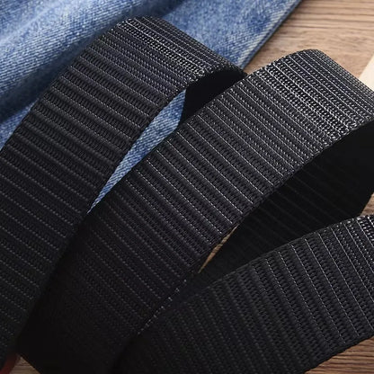 Nylon Belt Automatic Buckle Outdoor Sports Multifunctional Tactical Canvas Belts Light Comfortable Non-metal Belt For Men Women