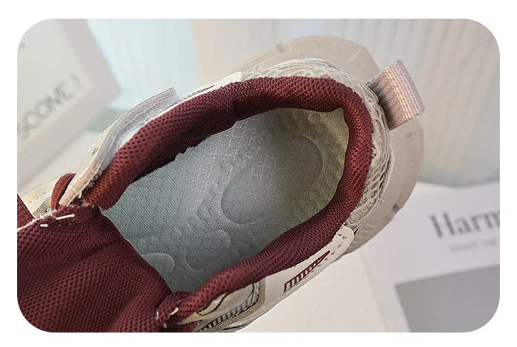 Children Sports Shoes Spring Autumn Mesh Breathable Causal Training Sneakers for Boys Girls Classic Kids School Basketball Shoes