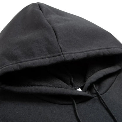 Men's Fleece Warm Hoodies Sets MILANO Printing Tracksuit Hooded Sweatshirt + Drawstring Pants Sportswear Two-piece suit