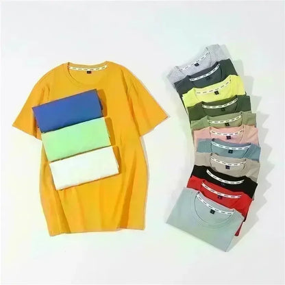 Car Quattro Rally Racing Printed Short Sleeve T-Shirt Men's and Women's Car Fans Casual Clothes