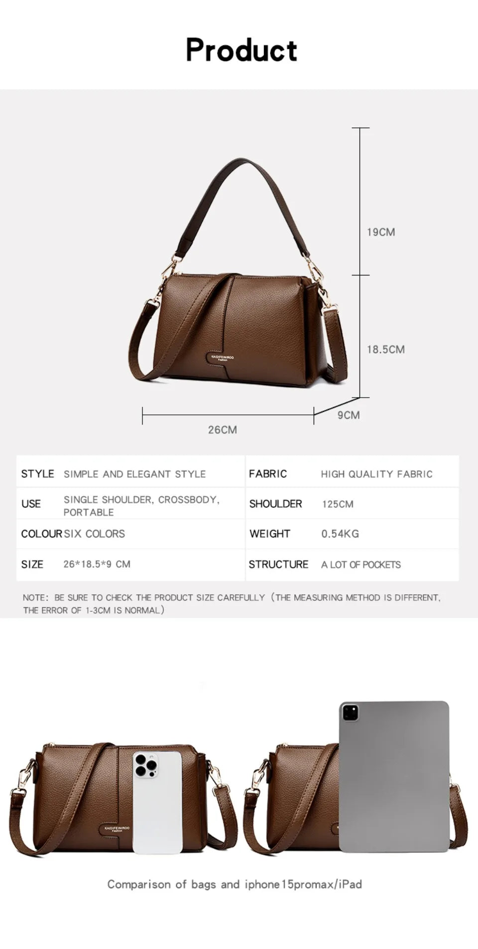 Genuine Brand Luxury Handbags Women Bags Designer Top Quality Soft Leather Shoulder Bags for Women Female Crossbody Bag Handbags