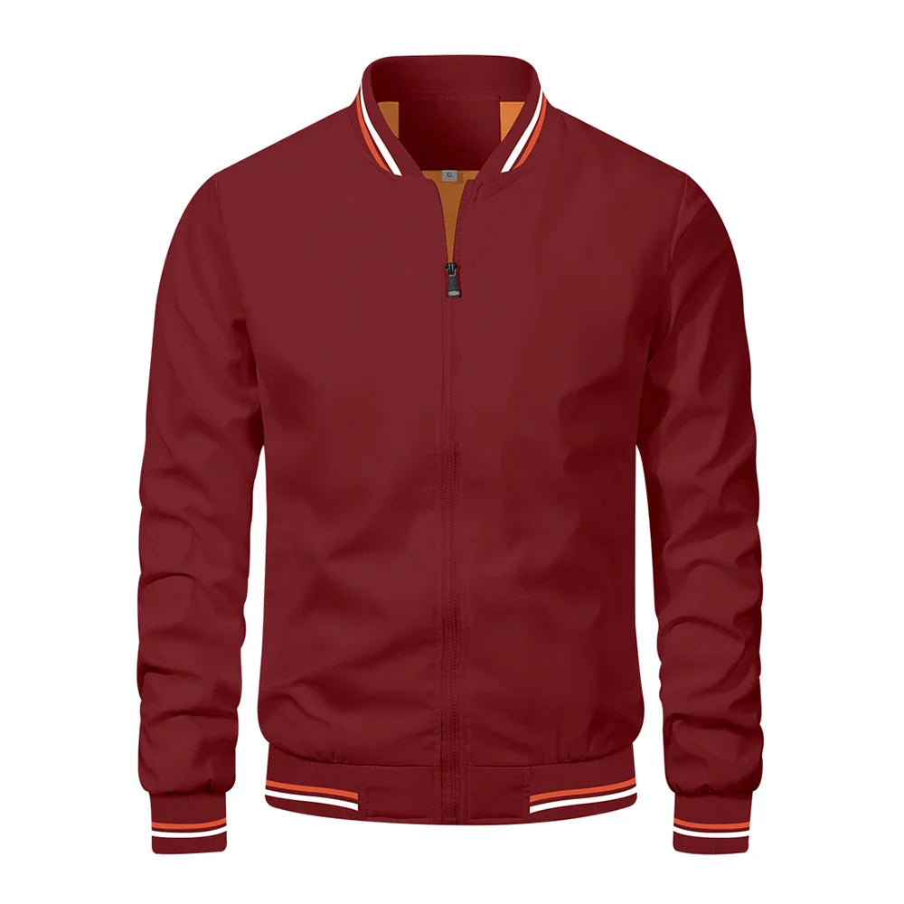 Spring Summer Bomber Jacket Men Black Casual Slim Fit Baseball Mens Jackets New Autumn Fashion High Quality Jackets for Men