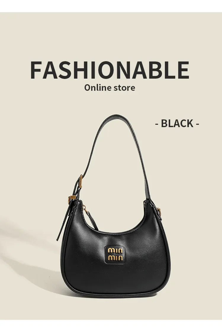 2025 Fashion Underarm Bag Top-handle Bags Women's 2025 New Arrival Casual Dumpling Bag Classyretro Shoulder Crossbody Bag