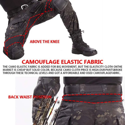 GEN3 Tactical Pants Outdoor Hiking Hunting Clothes Wilderness Survival Wear-resistant Scratch Resistant Combat Workwear Pants