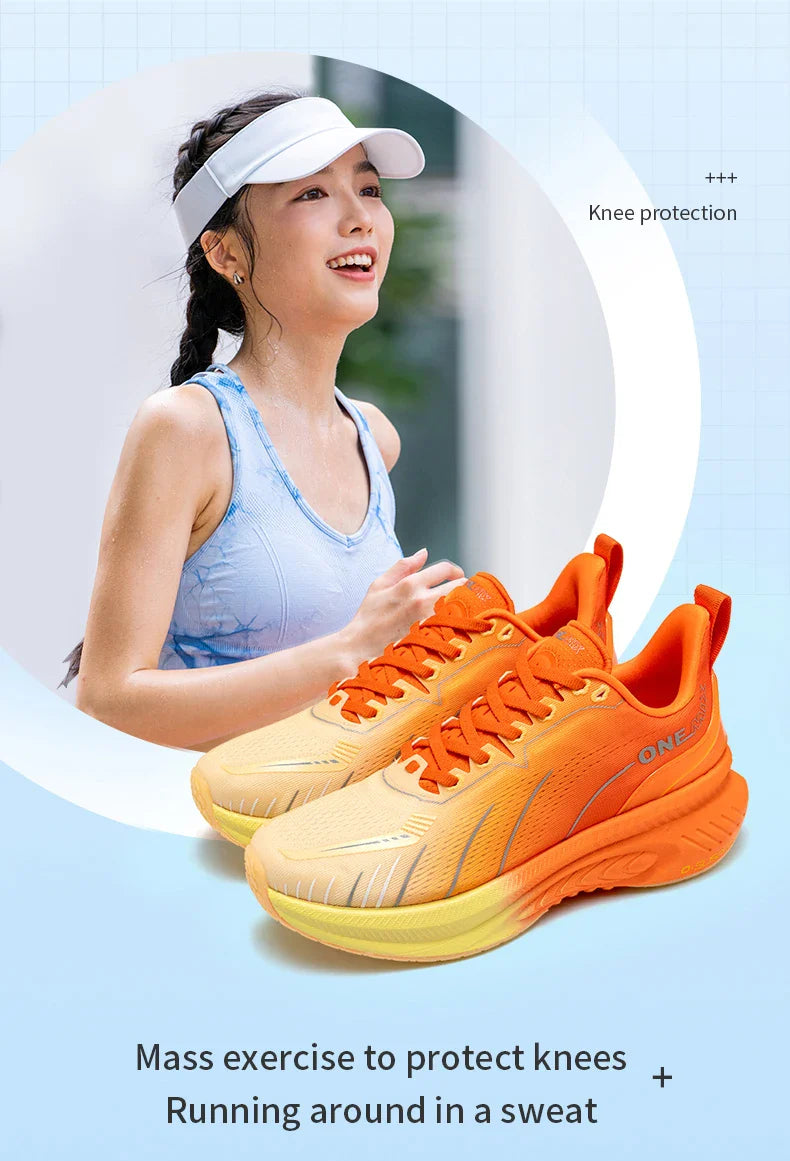 ONEMIX Tênis de corrida masculino com novo amortecimento, adequado para corredores pesados, com cadarço, para esportes, feminino, antiderrapante, atlético, masculino, para uso ao ar livre