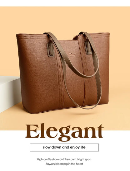 Genuine Brand Women Bags Designer High Quality Soft Leather Large Women 2024 Shoulder Bag Messenger Handbag Shopping Messenger