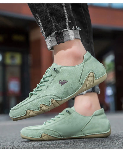 Men's shoes four season new plus size casual shoes fashion low-top soft sole breathable outdoor shoes men's sports walking shoes