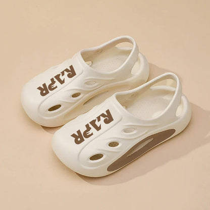 Summer New Children's Shoes Beach Anti-slip Breathable Boy Sandals Fashion Soft Home Children's Sports Shoes 6-12 Years