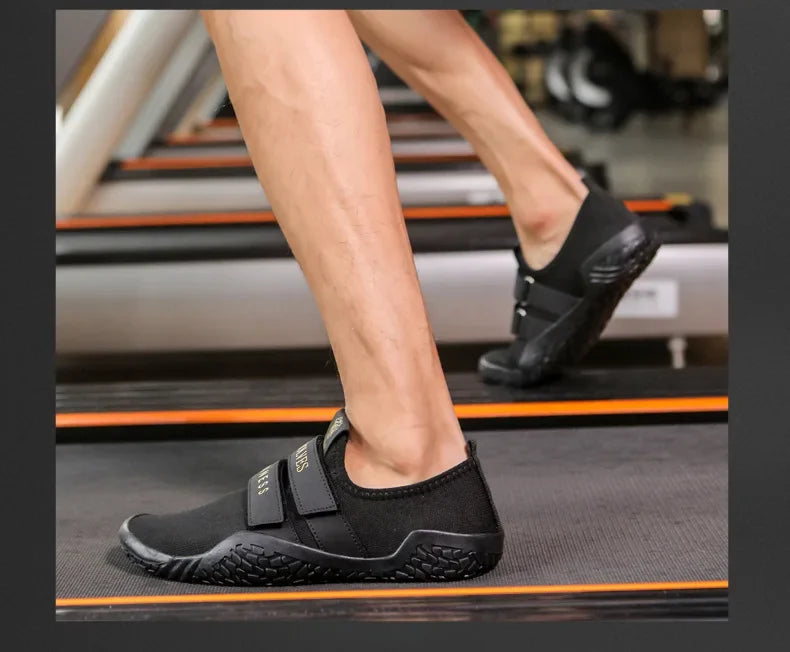 Deadlift Shoes Weight Lifting Shoes for Men Women Weightlifting Squat Shoes Fitness Cross-Trainer Barefoot Gym Training Sneakers