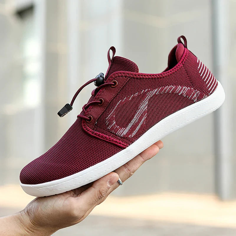 New Unisex Wider Shoes Breathable Mesh Men Barefoot Wide-toed Shoes Brand Flats Soft Zero Drop Sole Wider Toe Sneakes Large Size