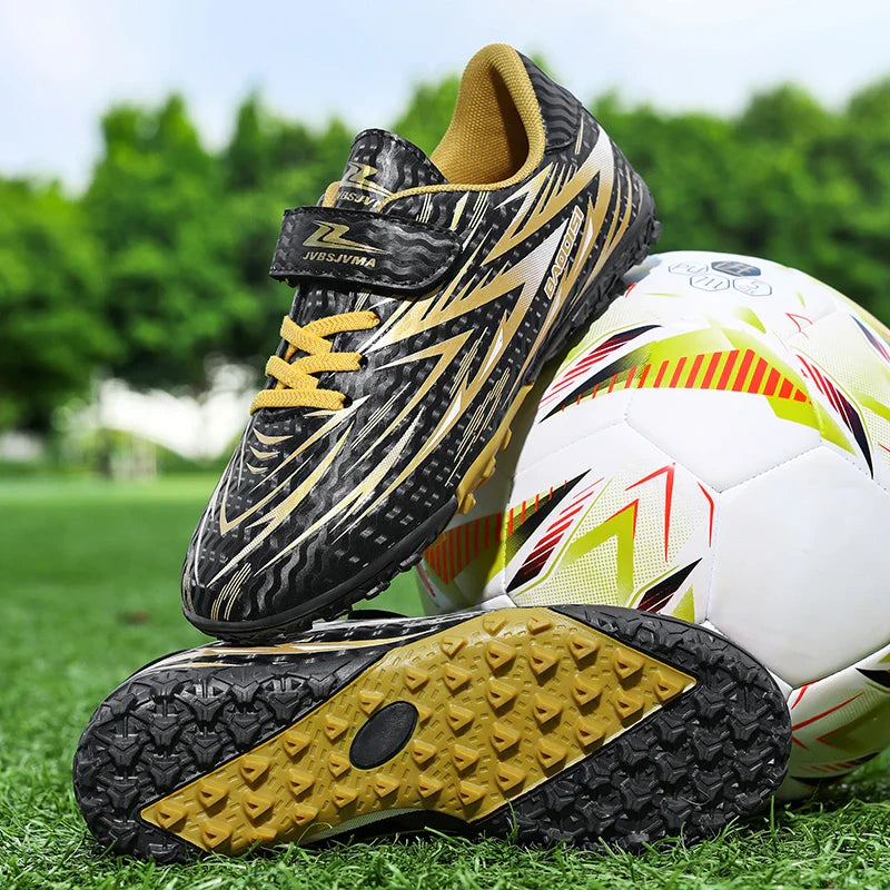 New Kid Professional Football Boots Soccer Shoes Match Boys Sports Shoes Comfortable Sneakers Match Outdoor Non-Slip Unisex