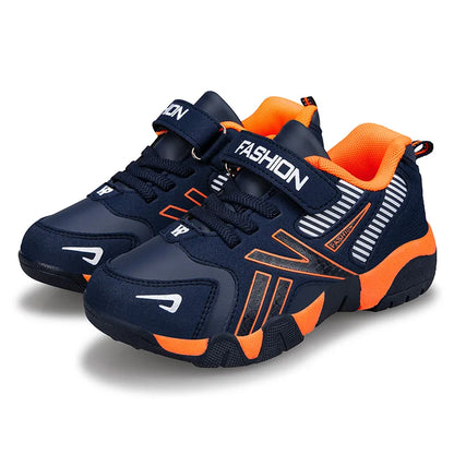 Children Boys Shoes School Sports Fashion Leather for Kids Tennis Casual Sneakers Children's Boy Running Walking Outdoor Shoe