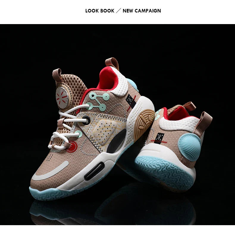 Autumn Winter Children Sneakers Snow Boots Kids Shoes Boys Girls Basketball Shoes Brand Casual Shoes Fashion Sports Shoes