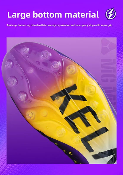 Next Top Football Shoes Men's Professional Match Football Boots Indoor Anti-slip Artificial Grass Futsal Mg Football Shoes