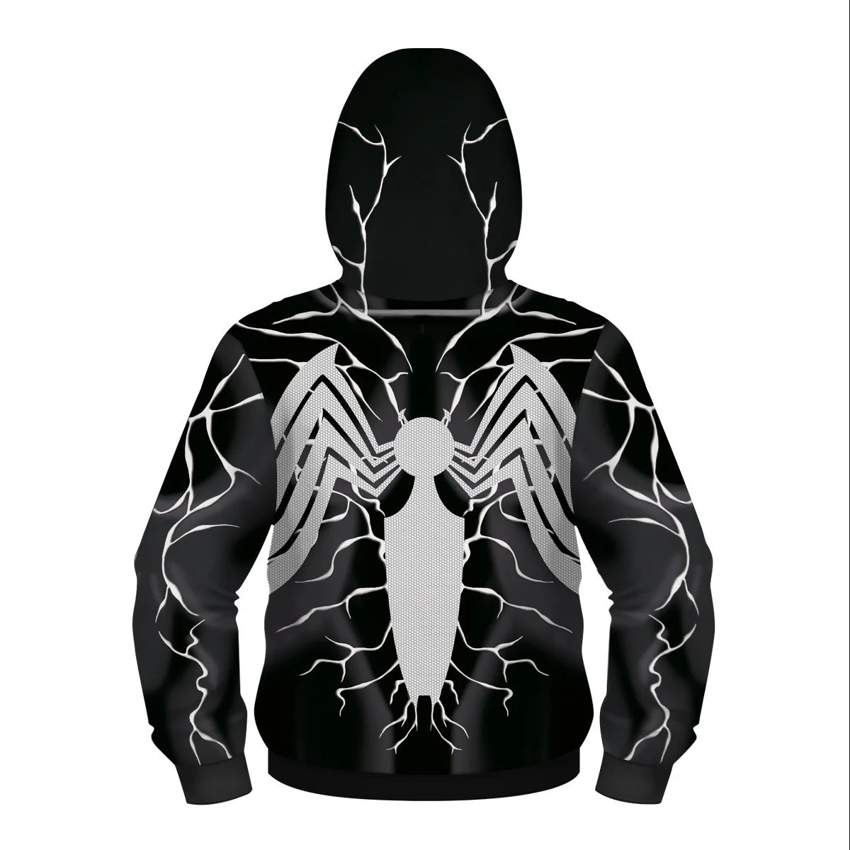 New AnimeSpider Man Iron Man Hoodie Kids Superhero Cosplay Jacket Boys Girls Zipper Star Wars Sweatshirt for Halloween Party