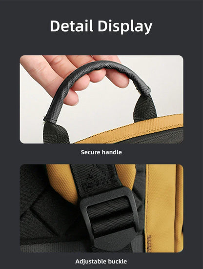 Thin Male Work Backpack Multifunctional Fashion 15.6 In Laptop Backpack Casual Waterproof Business Travel Daypack