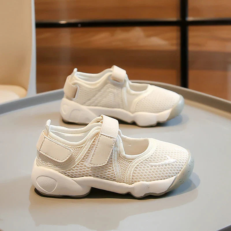 Children's Sneakers Spring Autumn New Girls School Sports Shoes Fashion Versatile Kids Causal Boys Basketball Shoes Soft Bottom
