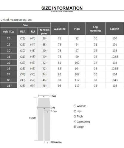 2025 Spring Thin Brand Men's Lyocell Pants Casual Business Straight Elastic Waist Comfortable Trousers Pants for Male