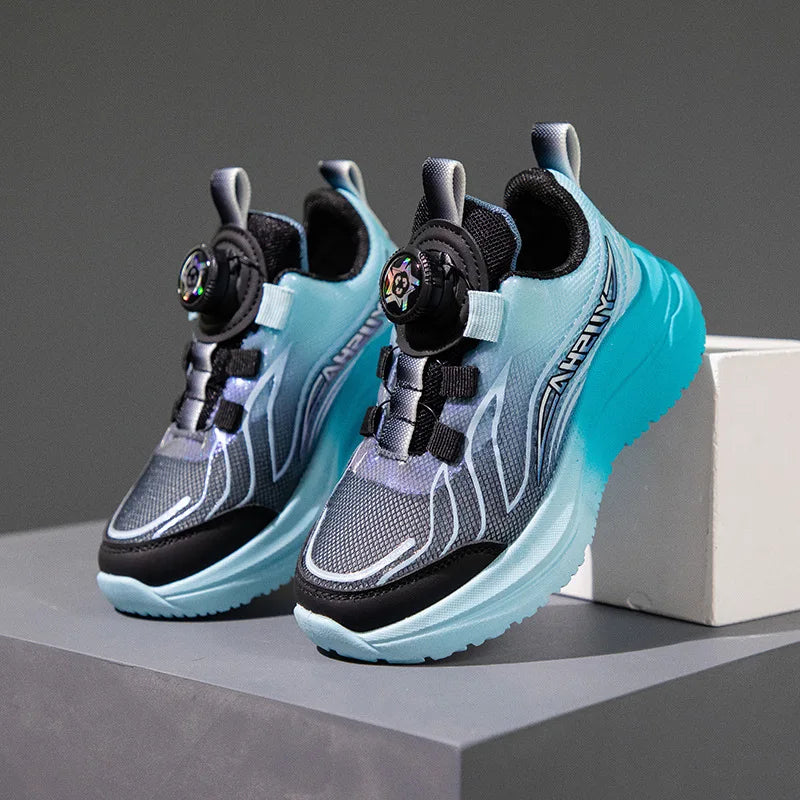 Kids Basketball Shoes Breathable Sneakers for Boys Girls Student Gym Sports Shoes Mesh Outdoor Running Sneaker