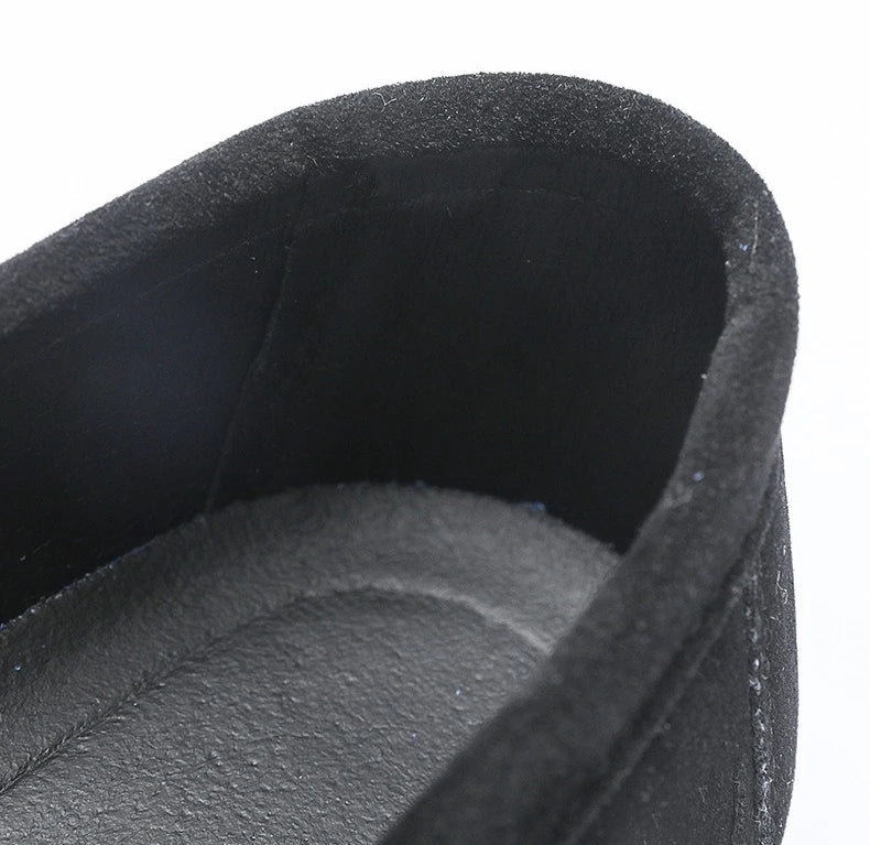 Novos Sapatos Masculinos de Primavera e Outono Estilo Social, Camurça, Sapatilhas Loafer, Couro Fosco Casual para Jovens