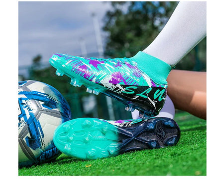 Professional Football Boots Men Soccer Shoes Society Football Cleats FG Lightweight Training Soccer Sneakers Outdoor Sports Shoe
