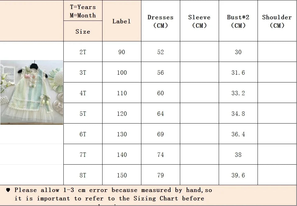 Girls Casual Dresses Sleeveless Lace Sundress Lace Flower Princess Dress Kids Dresses for Girls 2 To 8 Years