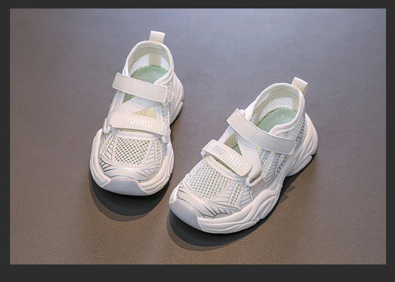 2025 Fashion Children's Sandals for Girls and Boys Soft Soles Anti slip Mesh Breathable Kids Sports Running Shoes