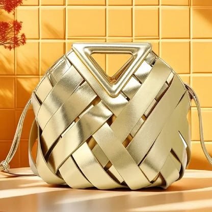 Trendy Vegan Leather Woven Tote Bag for Women Top Handle Purses and Handbags Fashionable Crossbody Shoulder Bag Tote Purses 2025