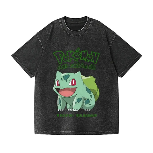 Graphic T-shirt Man Women Oversized Vintage Washed Short Sleeve Tee Casual Top Y2k Summer Fashion Cotton Tee
