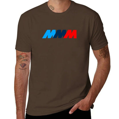 Bimmer M Series Badge High Performance T-Shirt funnys oversized tees aesthetic clothes fitted t shirts for men